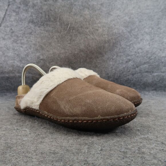 Sorel Shoes Womens 6 Slippers Mule Slip On Nakiska Slide Leather Outdoor Comfort - Picture 1 of 13